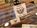 Coat of Arms Wedding Menu,Table Name & Name Place Cards Castle Themed Weddings, Parties, Comic Con, Events,Table Decorations,Name Card