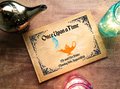 Aladdin Fairytale Wedding Guestbook Personalised Personalized Perfect for Fairytale Weddings Scrapbook Album Genie Lamp Arabian Nights