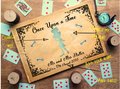 Mad Hatter Wonderland Wedding Guestbook Tea Party Personalised Personalized Perfect for Wonderland and Fairytale Weddings Scrapbook Album