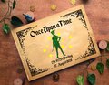 Peter Pan Neverland Pirates Wedding Guestbook Personalised Personalized Scrapbook, Note Book, Photo Album, Engagement, Gift Never Grow Up