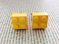 Building Block Cufflinks Made From LEGO Wedding Groom, Groomsman, Best Man, Usher, Paige Boy! Lots of colours colors available!Lego Wedding