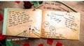 Beauty and the Beast Storybook Wedding Guestbook Personalised Personalized Enchanted Rose French and Fairytale Weddings Scrapbook Album