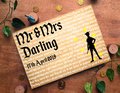 Peter Pan Neverland Storybook Wedding Guestbook Personalised Personalized Perfect for Pirate and Fairytale Weddings Scrapbook Album