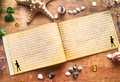 Peter Pan Neverland Storybook Wedding Guestbook Personalised Personalized Perfect for Pirate and Fairytale Weddings Scrapbook Album