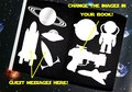 Space Adventure Wedding Guestbook Personalised Personalized Scrapbook,Notebook,Album,Perfect for SCI FI Comic Con Space Parties!