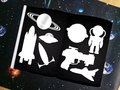 Space Adventure Wedding Guestbook Personalised Personalized Scrapbook,Notebook,Album,Perfect for SCI FI Comic Con Space Parties!