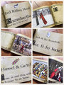 Once Upon a Time Fairytale Book.Personalised Personalized Snow White,Rapunzel,Peter Pan With Lines for Story Writing,Chapters and Images