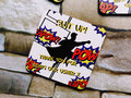 Comic Book Wedding Coaster Personalised Personalized!Will You Be My Best Man,Groomsman,Usher,Paige Boy?Superhero Wedding,Wedding Party Gift