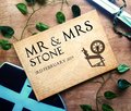 Sleeping Beauty Storybook Spinning Wheel Wedding Guestbook Personalised Personalized Perfect for Woodland and Fairytale Weddings Scrapbook