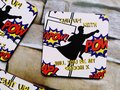 Comic Book Wedding Coaster Personalised Personalized!Will You Be My Best Man,Groomsman,Usher,Paige Boy?Superhero Wedding,Wedding Party Gift