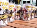 Comic Style Personalised Beer Glass Perfect gifts for weddings, birthdays, wedding party presents, personalized personalised gifts, barware