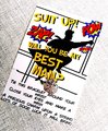 Suit Up Bracelet Comic Book Will You Be My Best Man, Usher, Groomsman, Paige Boy, Bridesmaid Maid of Honour Favors Favours Wedding Party Bag