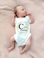 Baby Girl Name Baby Grow Coming Home Outfit With Name Letter and Name. Personalised Personalized Baby Girl Gift, Baby Shower, Baby Girl Gift