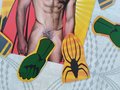 Superhero Hen Do Pin the Penis Party Game with Personalised Personalized Groom and Comic Background!Hen Do Games,Bachelorette Party
