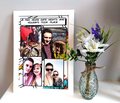 Comic Book Strip Framed Gift PersonalIsed Personalized Custom Comic Book Print 1st Year Paper Anniversary Gift Superhero Present Wedding