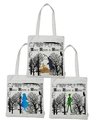 Fairytale Woodland Tote Bag For Wedding Beauty and Beast,Peter Pan,Alice,Little Mermaid,Aladdin,Rapunzel Lanterns Personalized Personalised