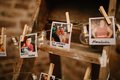 Wedding Polaroid Pictures with Pegs Perfect for Ladder Table Plan with Lights Rustic Fairytale Boho Wedding Seating Plan Chart Name Places