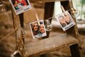 Wedding Polaroid Pictures with Pegs Perfect for Ladder Table Plan with Lights Rustic Fairytale Boho Wedding Seating Plan Chart Name Places