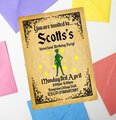 Fairytale Invites Beauty and Beast,Peter Pan,Alice,Little Mermaid,Aladdin,Rapunzel Personalized Personalised Wedding Birthday Invitations WC