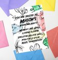 Dinosaur Birthday Invites Invitations Personalised Personalized Perfect for Dinosaur Themed Birthday Party Decorations Custom Christening