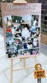 Birthday Photo Board Rustic Vintage Style Made From Correx Board 18th 21st 30th 40th 50th 60th 70th 80th Memory Board Old Photos