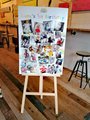 Birthday Photo Board Rustic Vintage Style Made From Correx Board 18th 21st 30th 40th 50th 60th 70th 80th Memory Board Old Photos