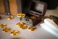 Pirate Treasure Plastic Gold Coins Wedding Favors Favours Neverland Little Mermaid Fairytale Themed Wedding Pirate Parties Weddings Party