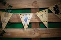 Fairytale Bunting Birthday Wedding Parties Beauty and the Beast Little Mermaid Alice in Wonderland Aladdin Pocahontas Cinderella Black