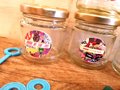 Birthday Modelling Cay Jars 50s,60s,70s,80s,90s Party Favours Favors Children's Gifts Party Bags, Personalised Personalized Retro I Love 80s