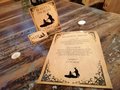 Fairytale Wedding Menu,Table Name & Name Place Beauty and the Beast Aladdin Little Mermaid Rapunzel Sleeping Beauty Cinderella Name Card