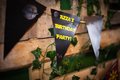 Space Bunting Perfect for Parties Weddings Birthdays Space Science SCI-FI Themed Add Custom Personalisation Personalization Decorations
