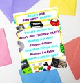 Birthday Invitations Born in the 50s,60s,70s,80s,90s Personalised Personalized Custom Wedding,Save The Date Invites, Christening, Retro