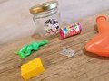 Born in the 90s Kit Retro Gift Nineties Birthday Kit Party Favor Bags Building Blocks, Cassette Tape, Dinosaur, Love Hearts, Balloons Gift
