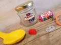 Born in the 80s Kit Retro Gift Eighties Birthday Kit Party Favor Bags Building Blocks, Cassette Tape, Neon Band, Love Hearts, Balloons Gift
