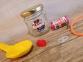 Born in the 80s Kit Retro Gift Eighties Birthday Kit Party Favor Bags Building Blocks, Cassette Tape, Neon Band, Love Hearts, Balloons Gift
