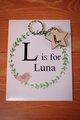 Alphabet Letter Keychain Keyring Featuring Name and Letter. Personalised Personalized Wooden Star Keyring Engraved Keepsake Gift