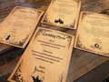 Fairytale Wedding Menu,Table Name & Name Place Beauty and the Beast Aladdin Little Mermaid Rapunzel Sleeping Beauty Cinderella Name Card