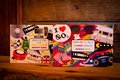1980's Eightie's Birthday Book Personalised Personalized Scrapbook,Notebook,Photo Album,Birthday,Memory Book,80's Gift,Mementos,Retro