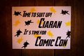 Comic Con Superheroes Autograph Photo Memory Book! Personalised Personalized Perfect for Superhero and Comic Book Fans! San Diego Comic Con