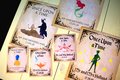Fairytale Silhouette Poster Print Beauty and the Beast Aladdin Little Mermaid Sleeping Beauty Cinderella Alice Personalised Wedding Sign Col