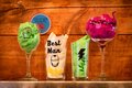 Superhero Glasses Gin Beer Wine Flute Personalised Personalized Custom Comic Book Best Man Usher Bridesmaid Groomsman Bride Groom Gifts