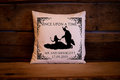 Fairytale Cushion Personalised Personalized Custom Fairytale Beauty and the Beast Wedding Engagement Sleeping Beauty Aladdin Alice Mr & Mrs