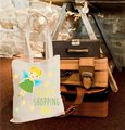 Fairytale Tote Bag Beauty and Beast,Peter Pan,Alice,Little Mermaid,Aladdin,Tinkerbell Personalized Personalised Children's Shopping Bag Gift