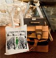 Fairytale Woodland Tote Bag For Wedding Beauty and Beast,Peter Pan,Alice,Little Mermaid,Aladdin,Rapunzel Lanterns Personalized Personalised