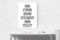 Custom Poster Prints Any Image Text Design Personalised Personalized Poster Printing Flyers Leaflets Postcards Movie Music Theatre Posters