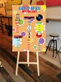 Birthday Table Plan 50s 60s 70s 80s 90s Correx Board Wedding Seating Chart Plan Party Board Personalised Personalized Custom Themed