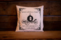 Fairytale Cushion Personalised Personalized Custom Fairytale Beauty and the Beast Wedding Engagement Sleeping Beauty Aladdin Alice Mr & Mrs