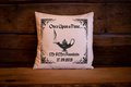Fairytale Cushion Personalised Personalized Custom Fairytale Beauty and the Beast Wedding Engagement Sleeping Beauty Aladdin Alice Mr & Mrs