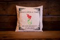 Fairytale Cushion Personalised Personalized Custom Fairytale Beauty and the Beast Wedding Engagement Sleeping Beauty Aladdin Little Mermaid