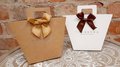 Thank you Boxes Box Perfect Weddings, Christenings, Mother's day, Trinket Present, Small Present. Teacher Gift, Jewellery Bag, White Brown